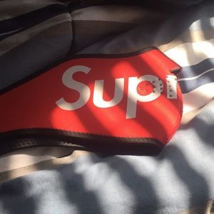 Supreme Red Face Mask